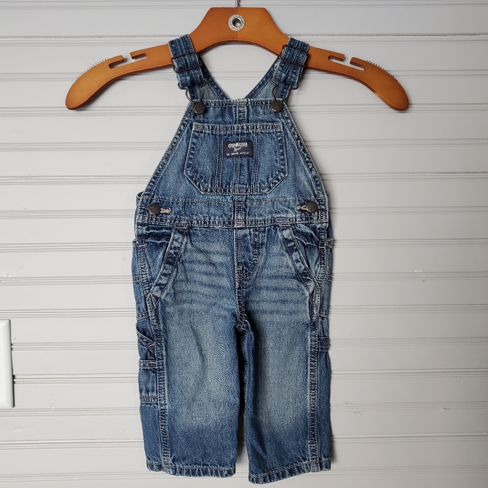 OshkoshBgosh Denim Overalls, size 9mo